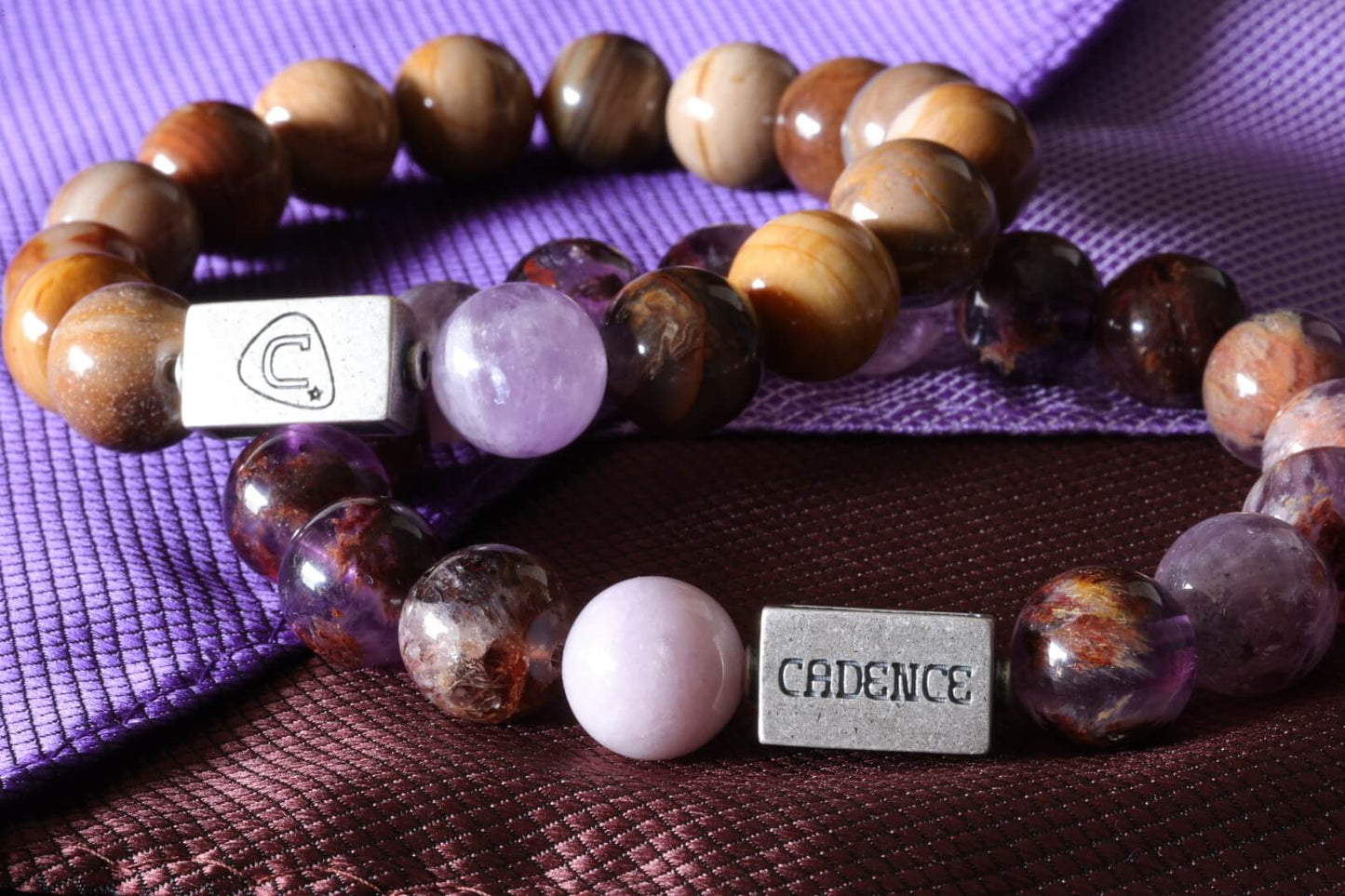 Ambient - Sterling Silver - Beaded Bracelets - Handmade - The Cadence Company
