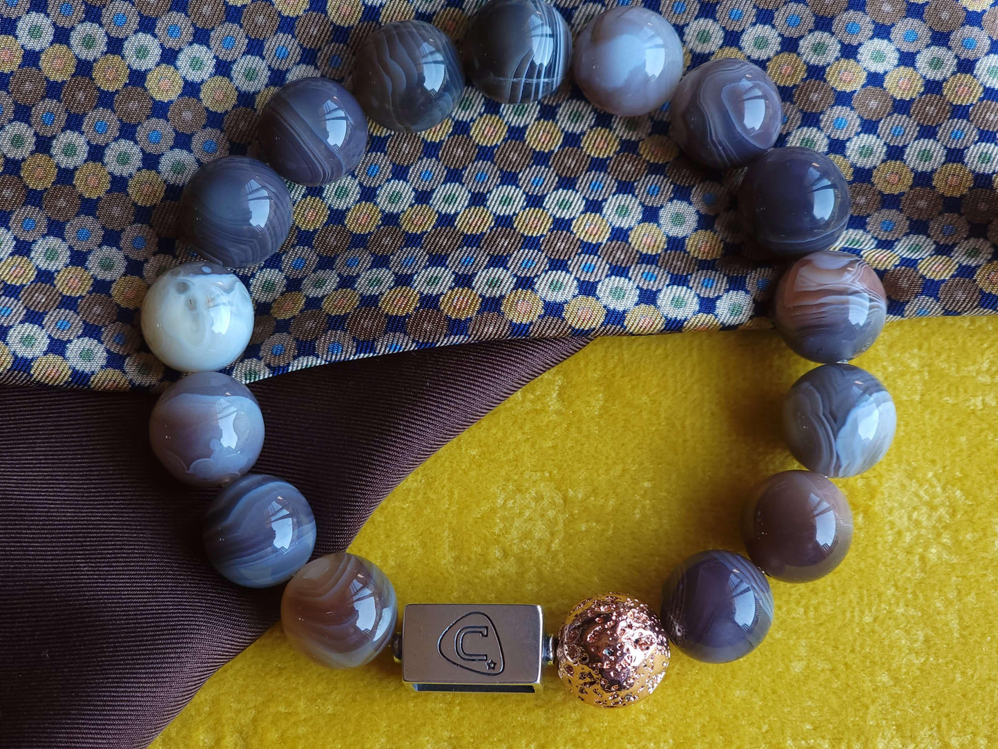 Baritone - Sterling Silver - Beaded Bracelets - Handmade - The Cadence Company