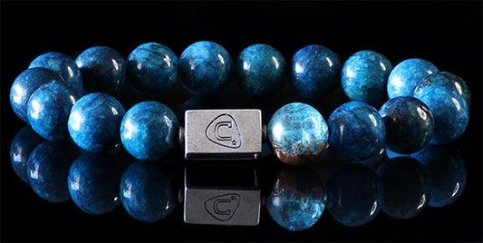 Neptune - Sterling Silver - Beaded Bracelets - Handmade - The Cadence Company