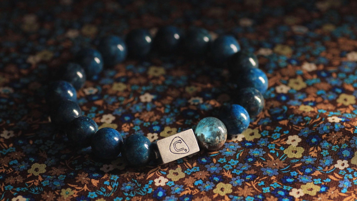 Neptune - Sterling Silver - Beaded Bracelets - Handmade - The Cadence Company