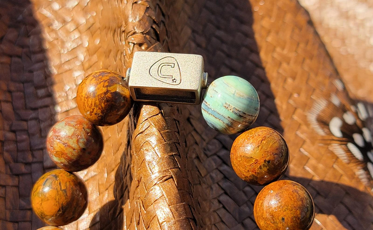 Terra - Sterling Silver - Beaded Bracelets - Handmade - The Cadence Company