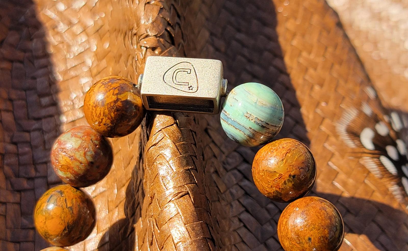 Terra - Sterling Silver - Beaded Bracelets - Handmade - The Cadence Company