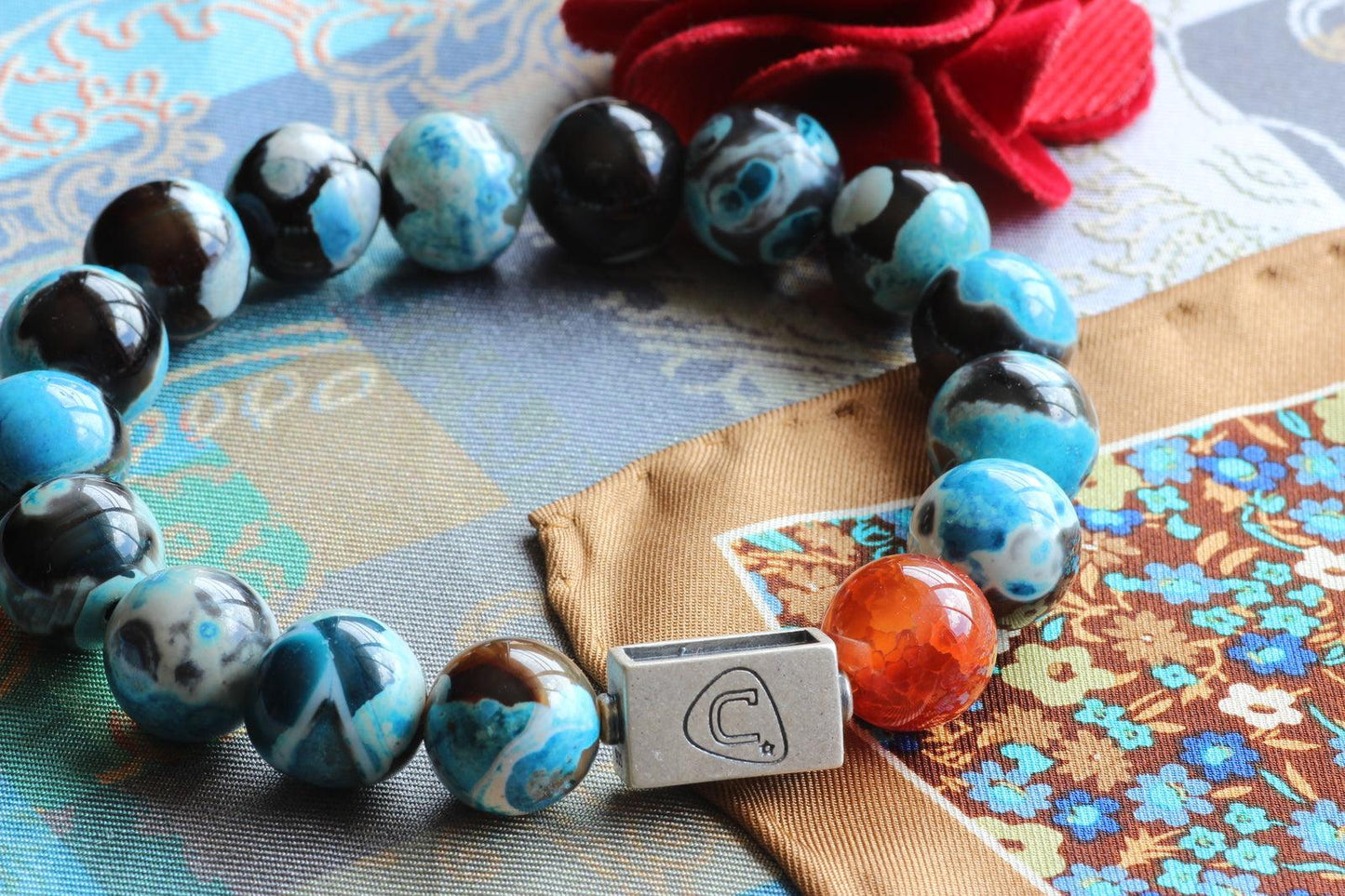 Visceral - Sterling Silver - Beaded Bracelets - Handmade - The Cadence Company