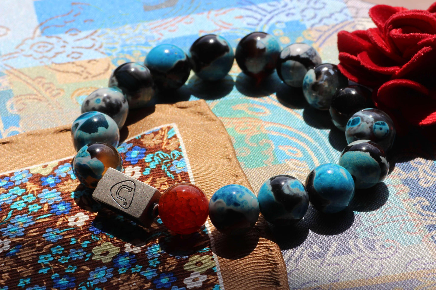 Visceral - Sterling Silver - Beaded Bracelets - Handmade - The Cadence Company