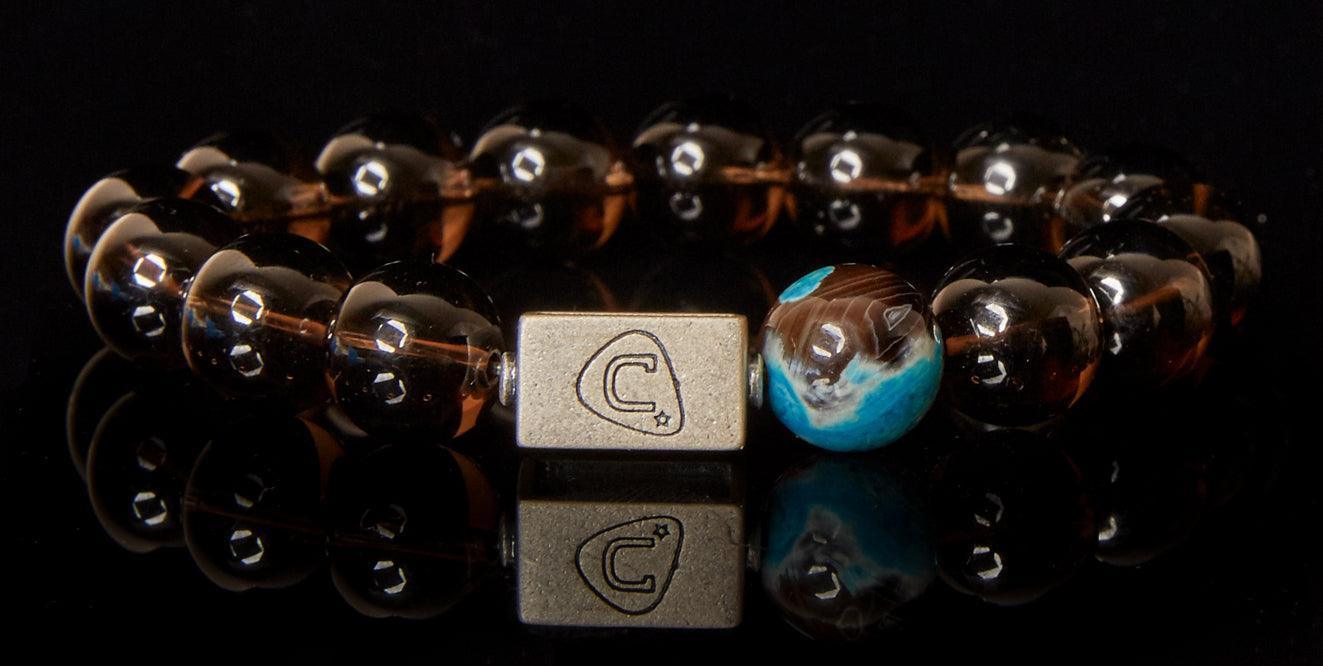 Acoustic - Sterling Silver - Beaded Bracelets - Handmade - The Cadence Company