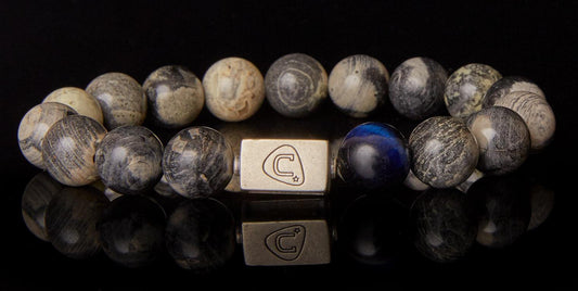 Commandant - Sterling Silver - Beaded Bracelets - Handmade - The Cadence Company